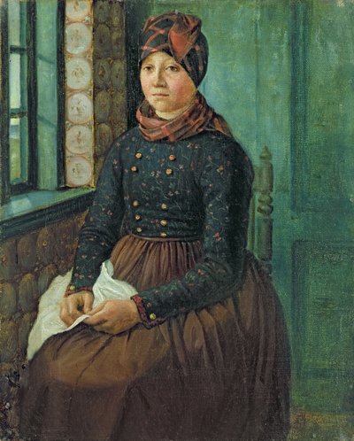 Ragazza di Fano, 1834 da Erwin Speckter